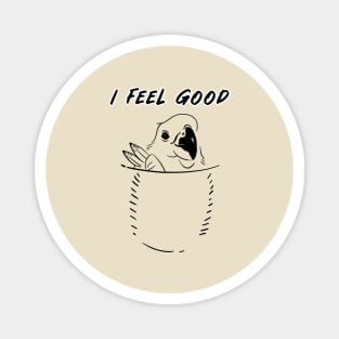 i feel good - bird in my pocket b Magnet